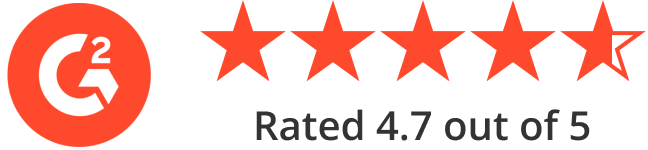 G2 rated 4.7 out of 5