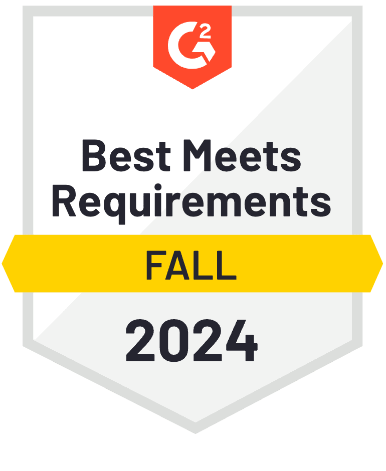 g2 best meets requirements