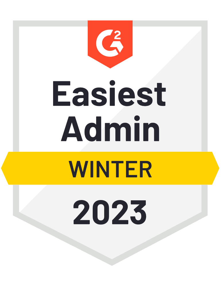 g2 easiest admin