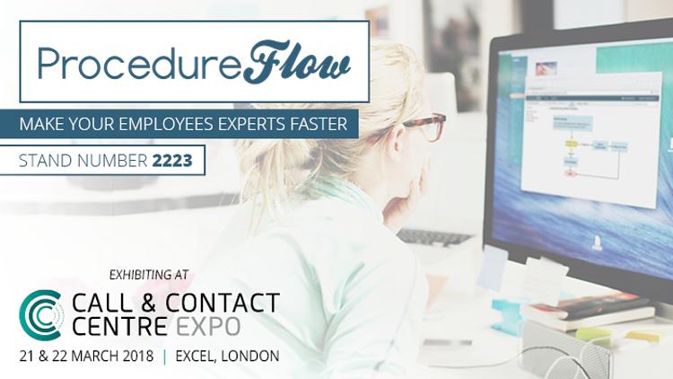 ProcedureFlow to Present at the Call & Contact Centre Expo in London, England