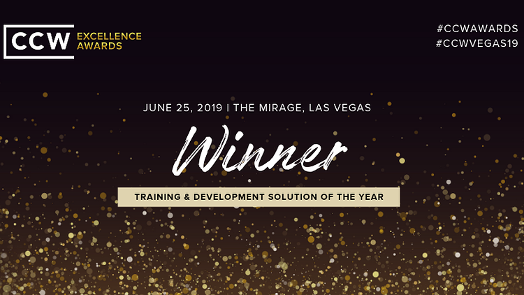 Training & Development solution of the year winner