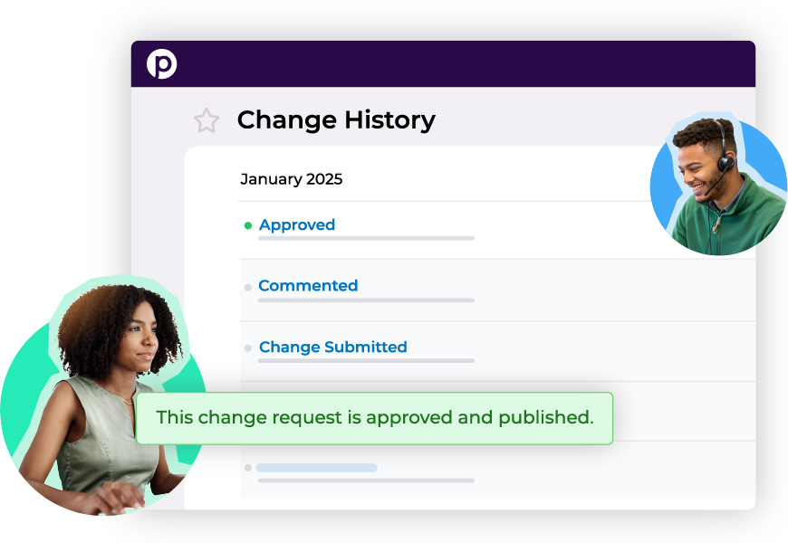Easily manage changes and updates